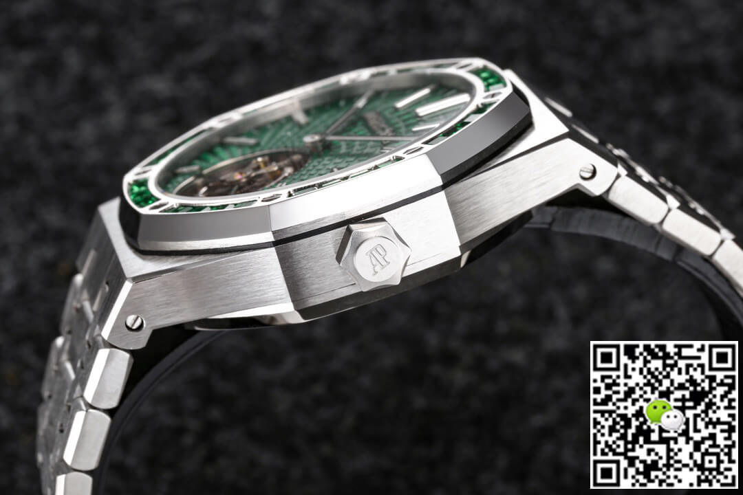 Audemars Piguet Royal Oak Tourbillon 26532IC.EE.1220TI.01 R8 Factory Green Dial