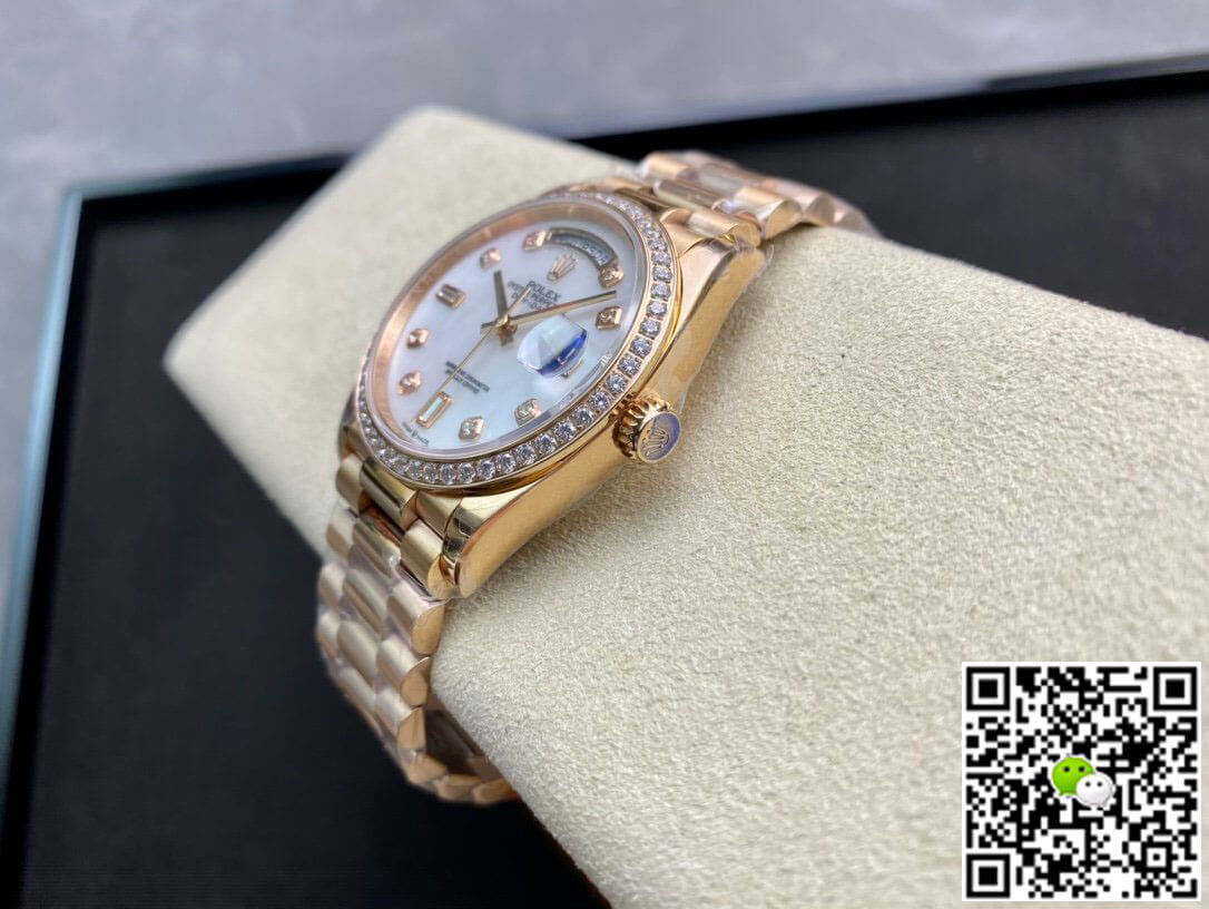 Rolex Day Date 128238 EW Factory V2 Mother-Of-Pearl Dial