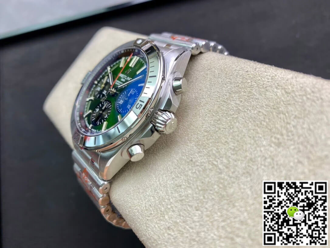 Breitling Chronomat AB01343A1L1A1 GF Factory Green Dial