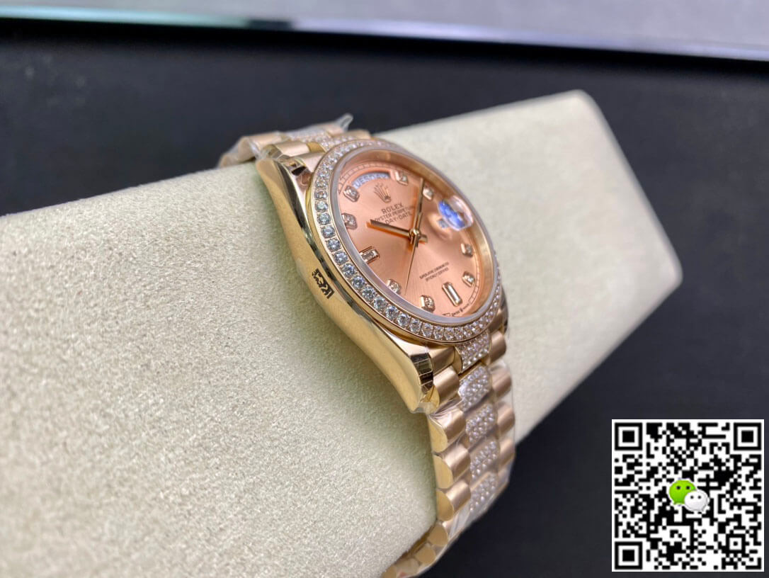 Rolex Day Date M128345RBR-0020 EW Factory Rose Gold