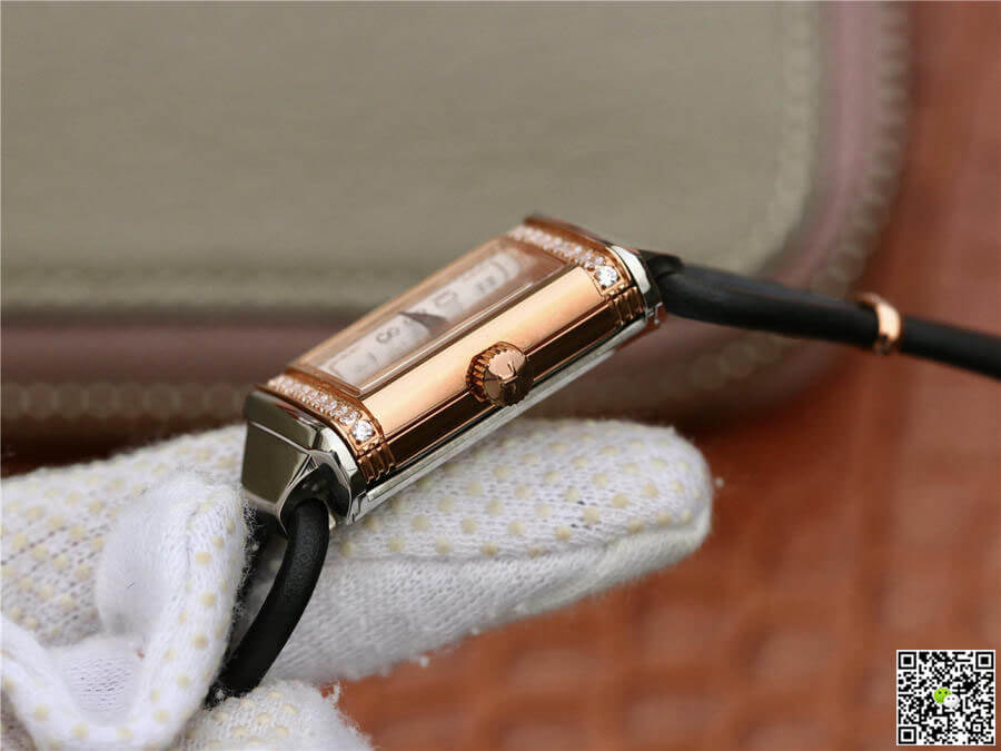 Jaeger-LeCoultre Reverso 3264520 MG Factory Diamond White Dial