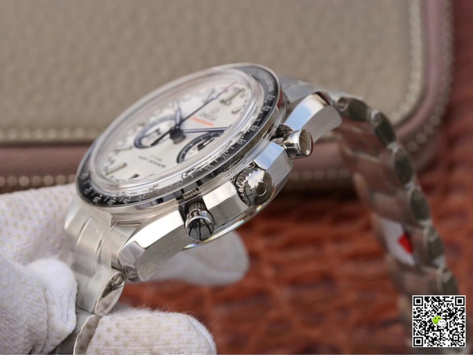 Omega Speedmaster Racing Chronograph 329.30.44.51.04.001 OM Factory White Dial