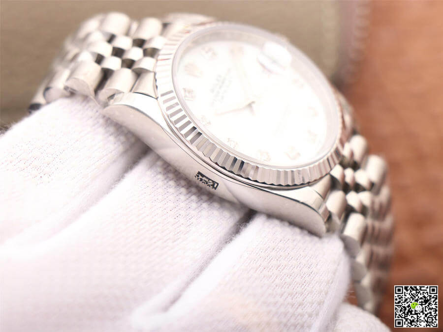 Rolex Datejust M126234-0019 EW Factory White Mother-Of-Pearl Dial