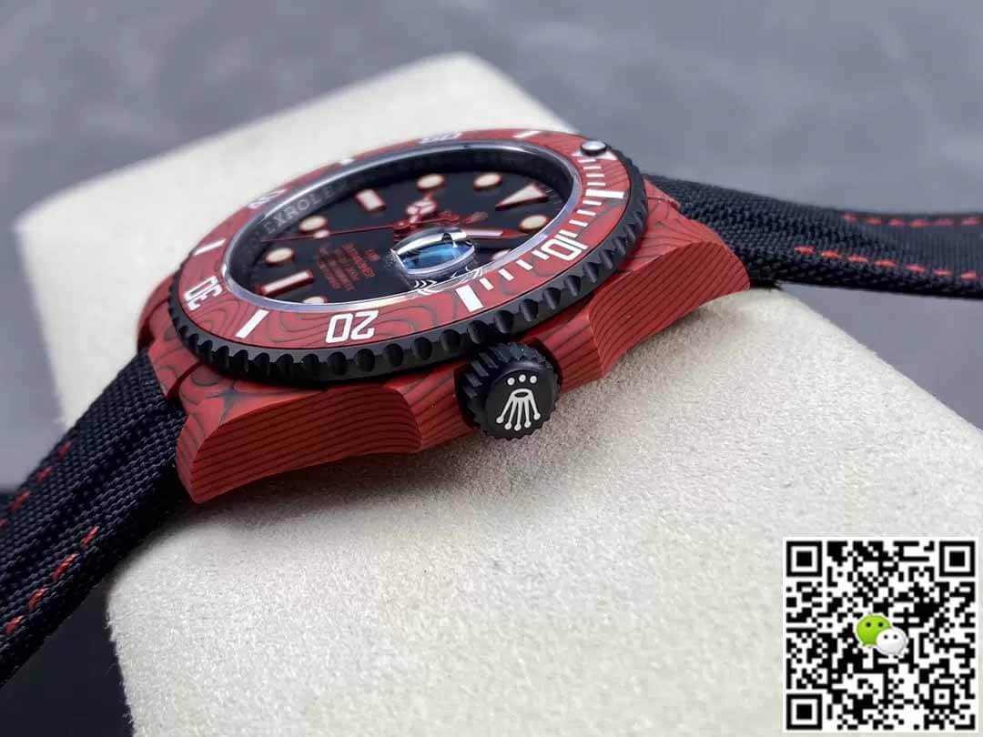 Rolex Submariner VS Factory Red Carbon Fiber Case