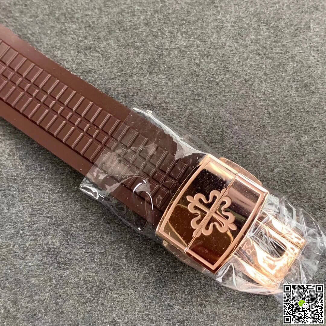 Patek Philippe Aquanaut 5164R-001 GR Factory Rose Gold Brown Dial