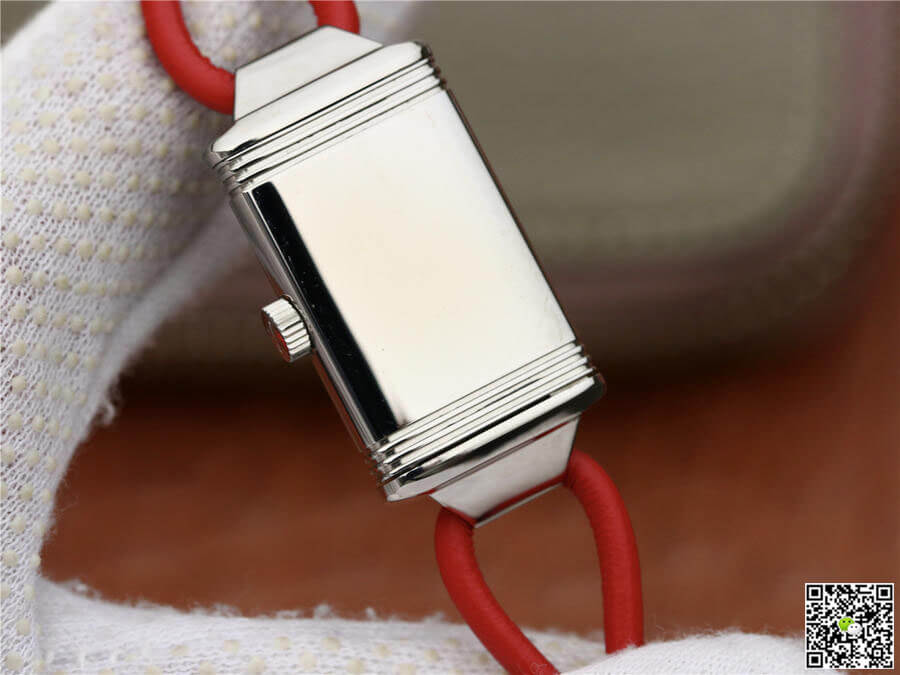 Jaeger-LeCoultre Reverso 3268560 MG Factory Stainless Steel Red Dial