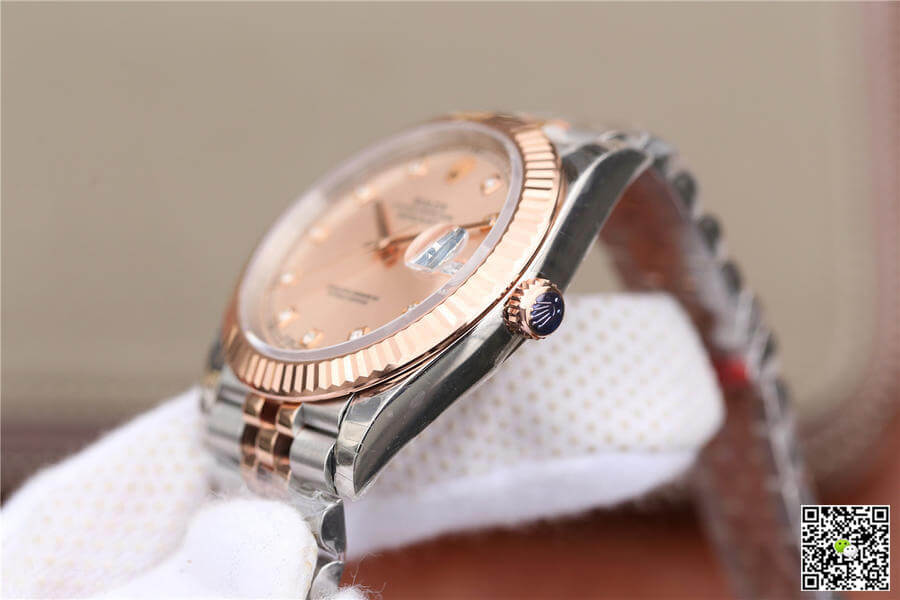 Rolex Datejust M126331-0008 EW Factory Rose Gold Sundust Dial
