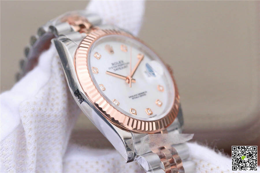Rolex Datejust M126331-0014 EW Factory White Mother-Of-Pearl Dial