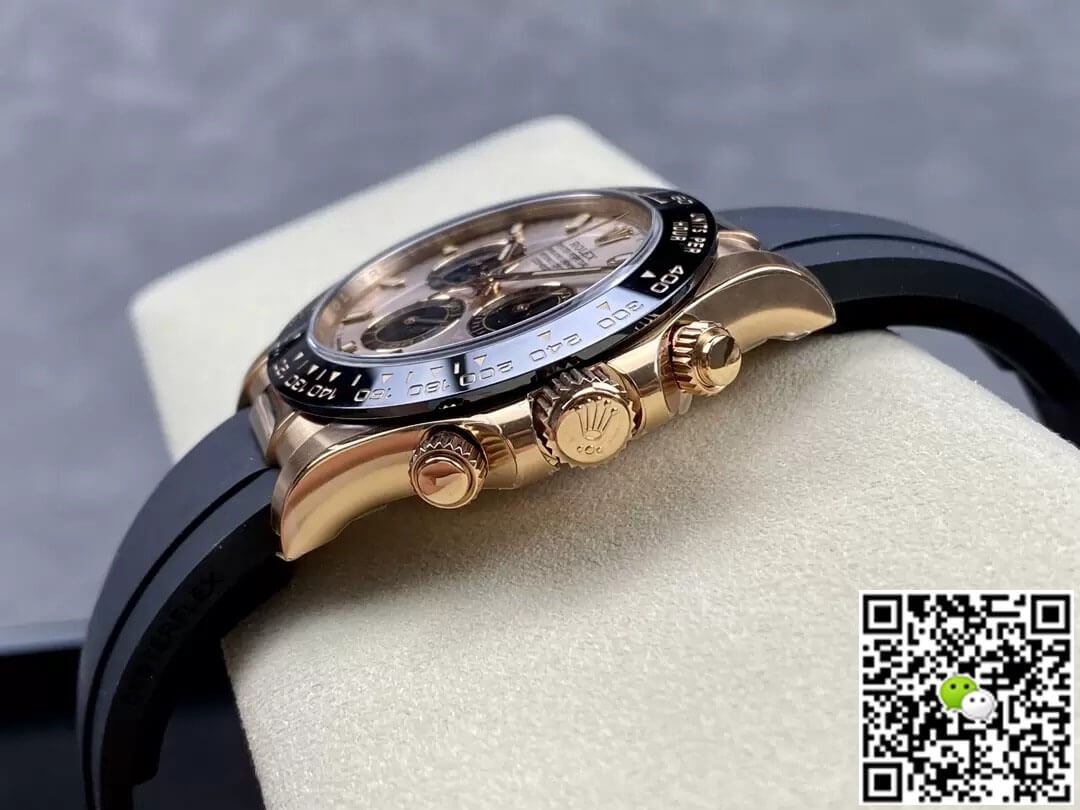 Rolex Cosmograph Daytona M116515LN-0059 Clean Factory Rubber Strap