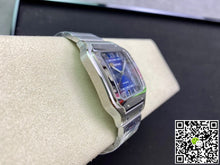 Cartier De Santos WSSA0013 BV Factory Blue Dial