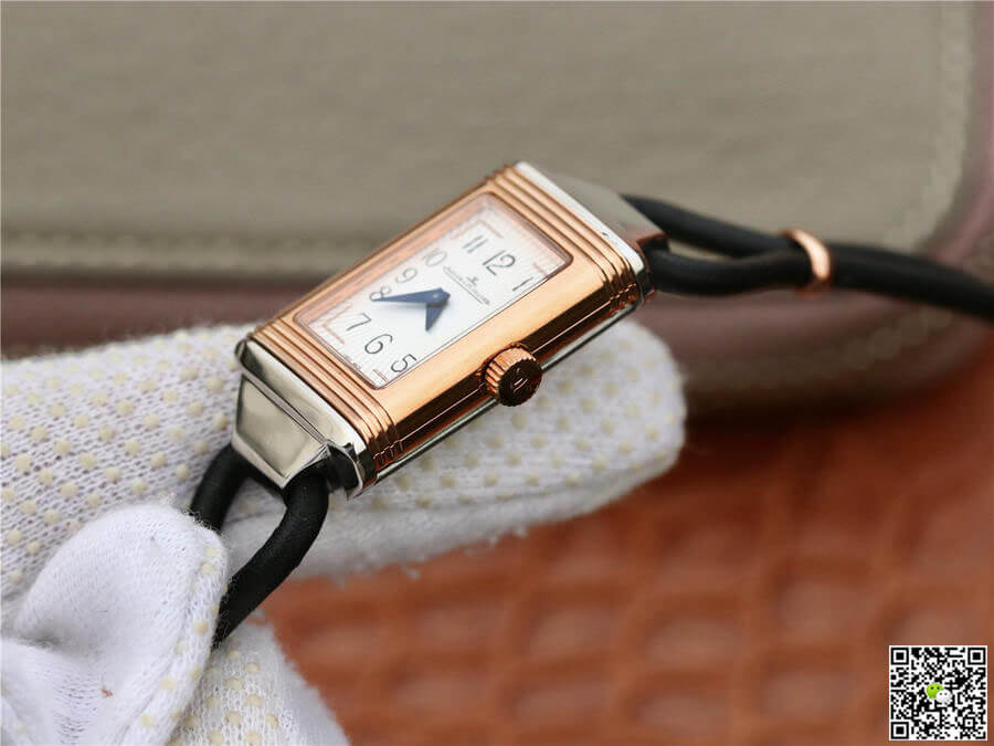 Jaeger-LeCoultre Reverso 3264520 MG Factory Rose Gold White Dial
