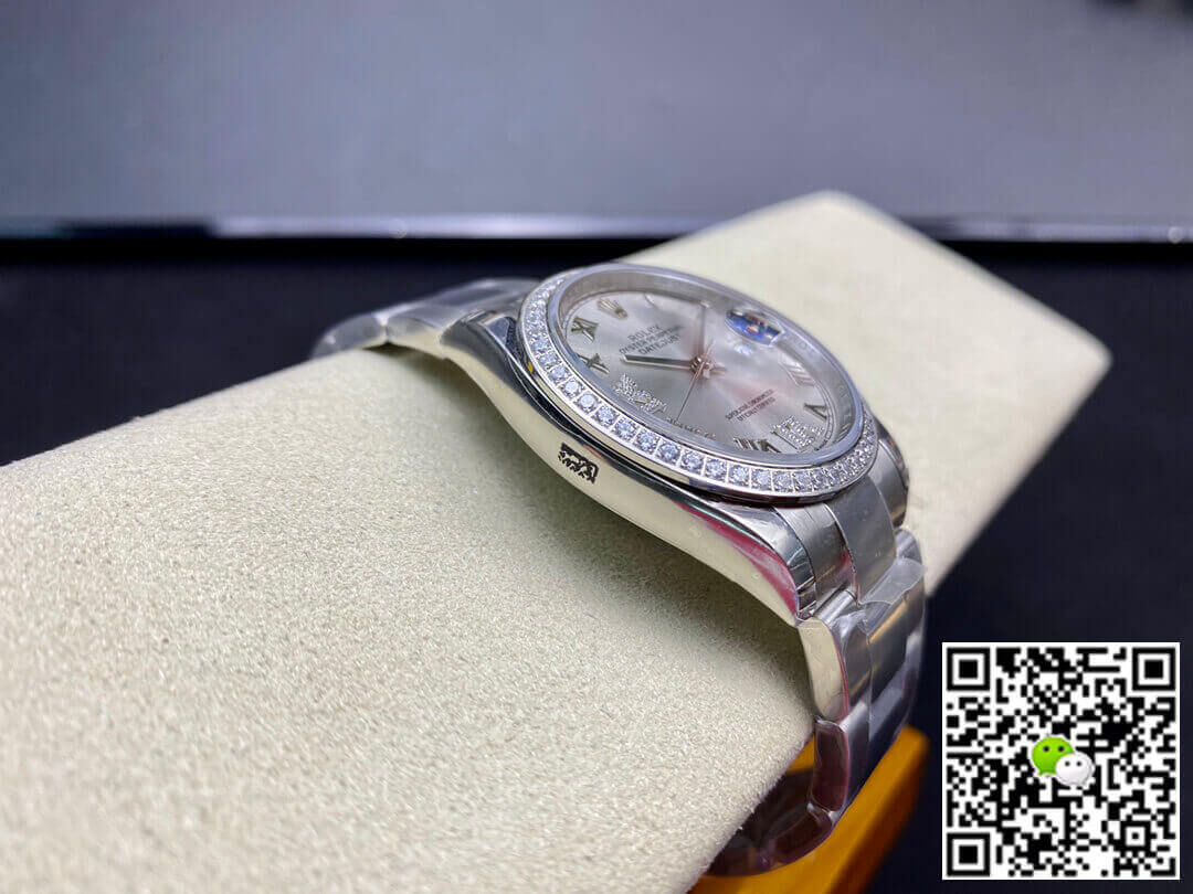 Rolex Datejust M126284RBR-0022 EW Factory Diamond-set Bezel