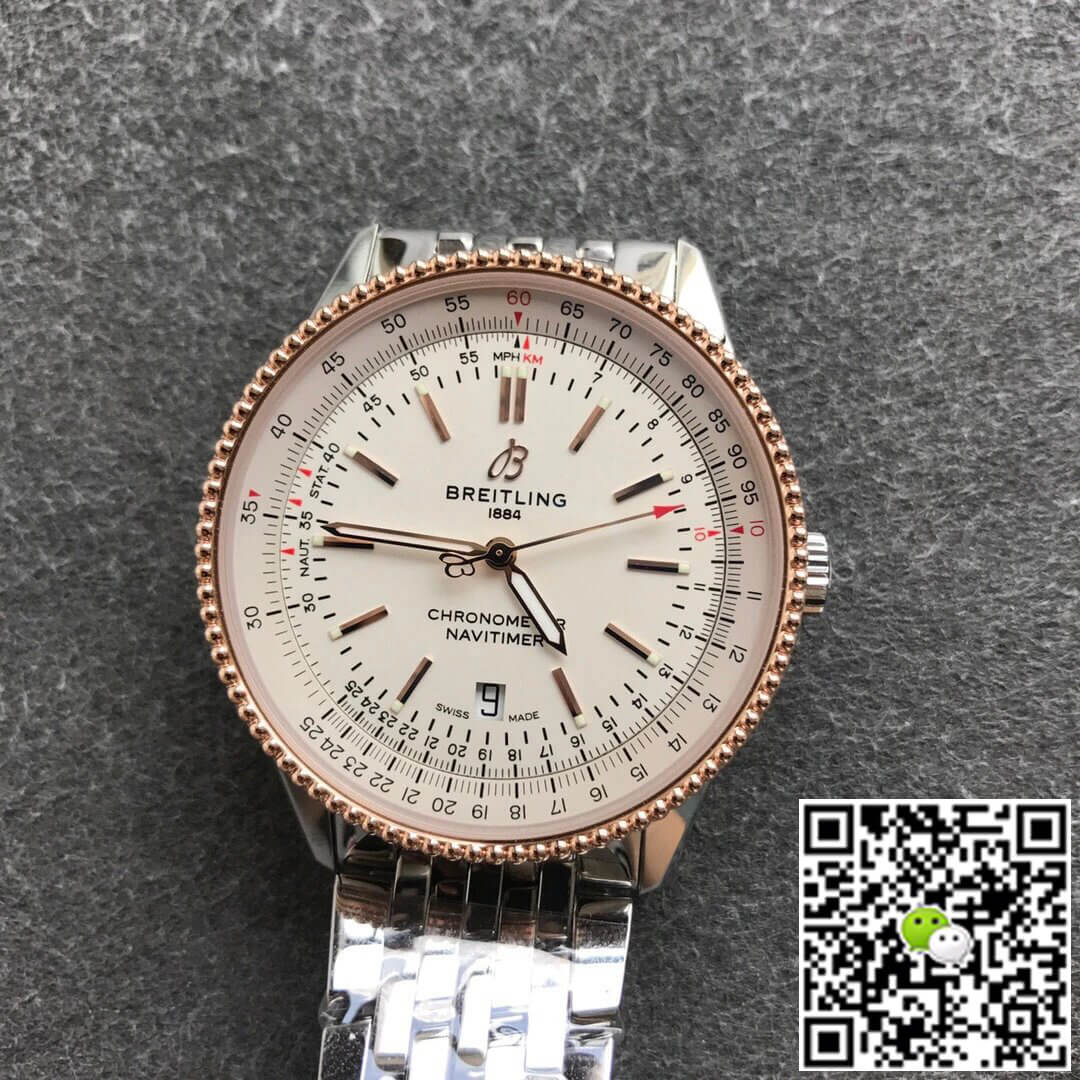Breitling Navitimer 1 U17326211G1A1 V7 Factory White Dial