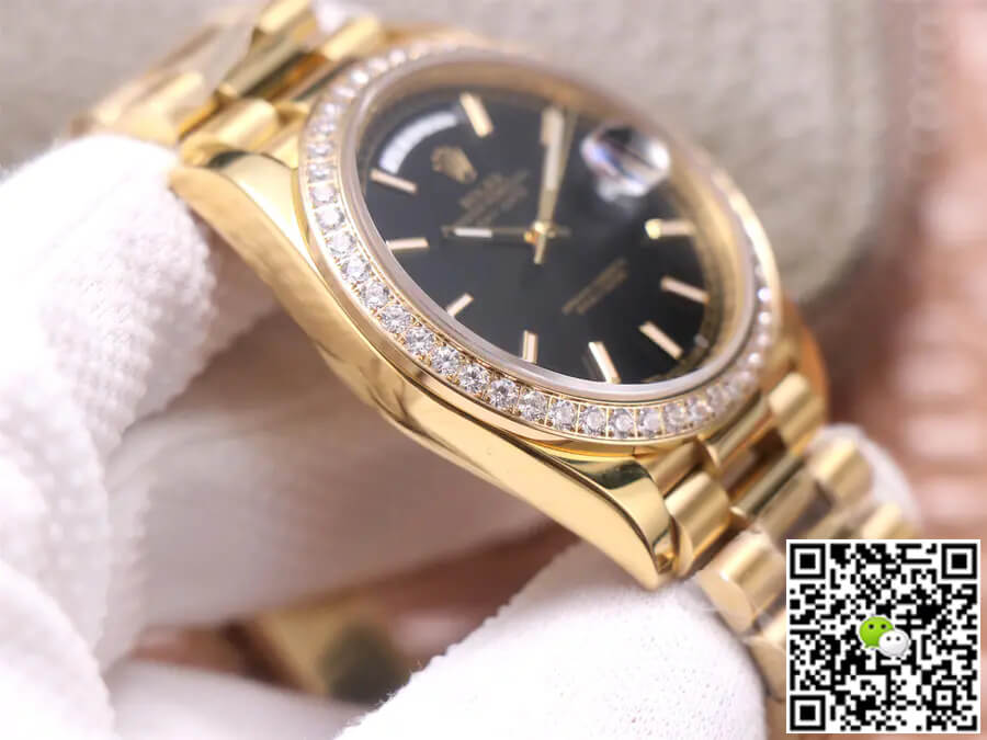 Rolex Day Date 40MM EW Factory Yellow Gold Diamond