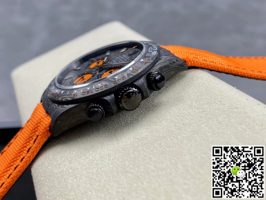 Rolex Daytona Cosmograph Diw Custom Version Noob Factory Orange Strap