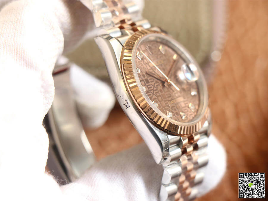 Rolex Datejust M126231-0025 EW Factory Diamond Chocolate Color Dial