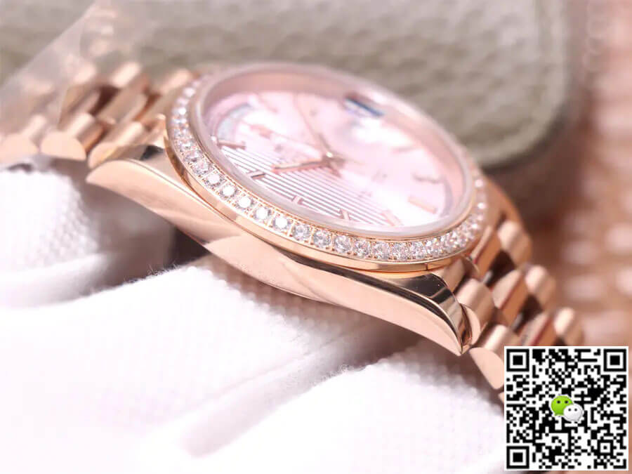 Rolex Day Date M228345RBR-0010 EW Factory Rose Gold