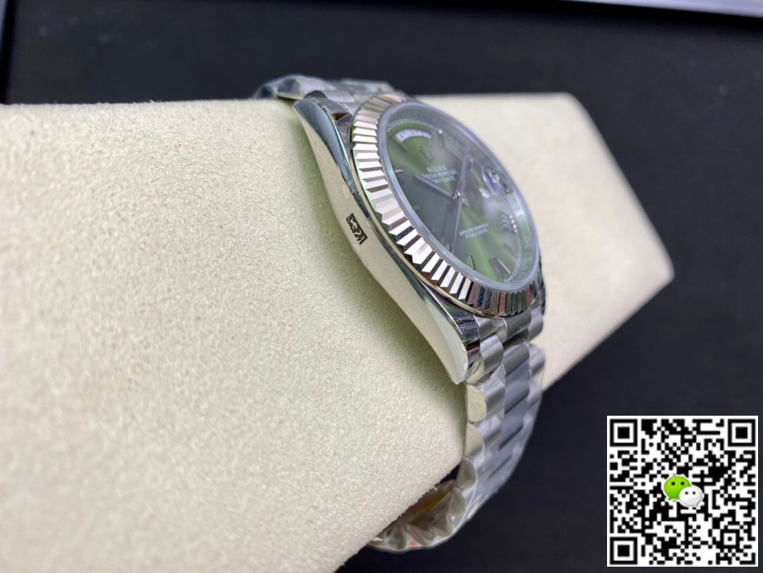 Rolex Day Date M228239-0033 EW Factory Olive Green Dial