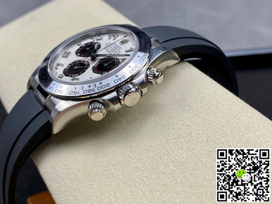 Rolex Cosmograph Daytona 116519 Clean Factory Silvery White Dial