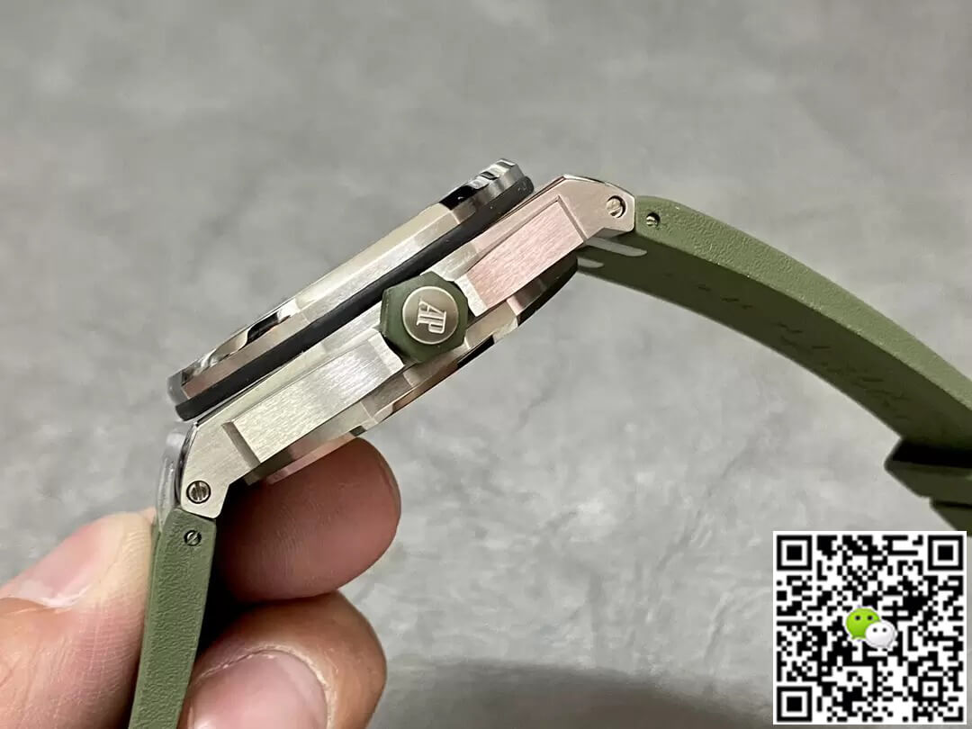 Audemars Piguet Royal Oak Offshore 15710ST.OO.A052CA.01 APS Factory Green Dial
