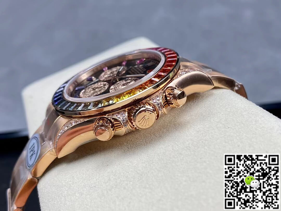 Rolex Daytona 116595 RBOW IPK Factory Rose Gold