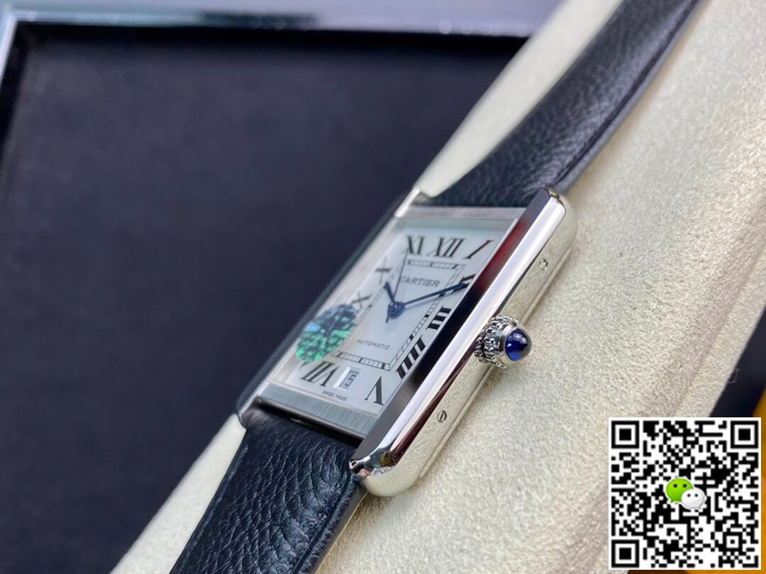 Cartier Tank WSTA0029 AF Factory White Dial