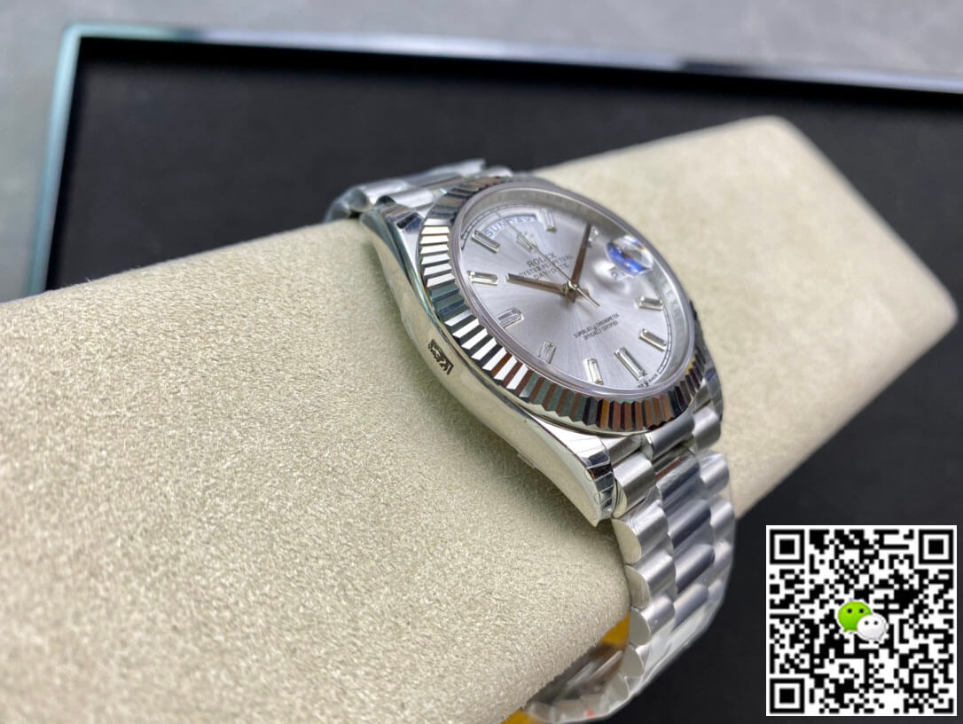 Rolex Day Date M228239-0003 EW Factory Silver Dial