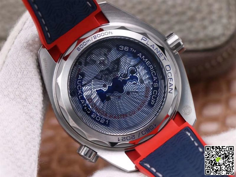 Omega Seamaster Planet Ocean 36th America’s Cup Limited Edition VS Factory White Dial