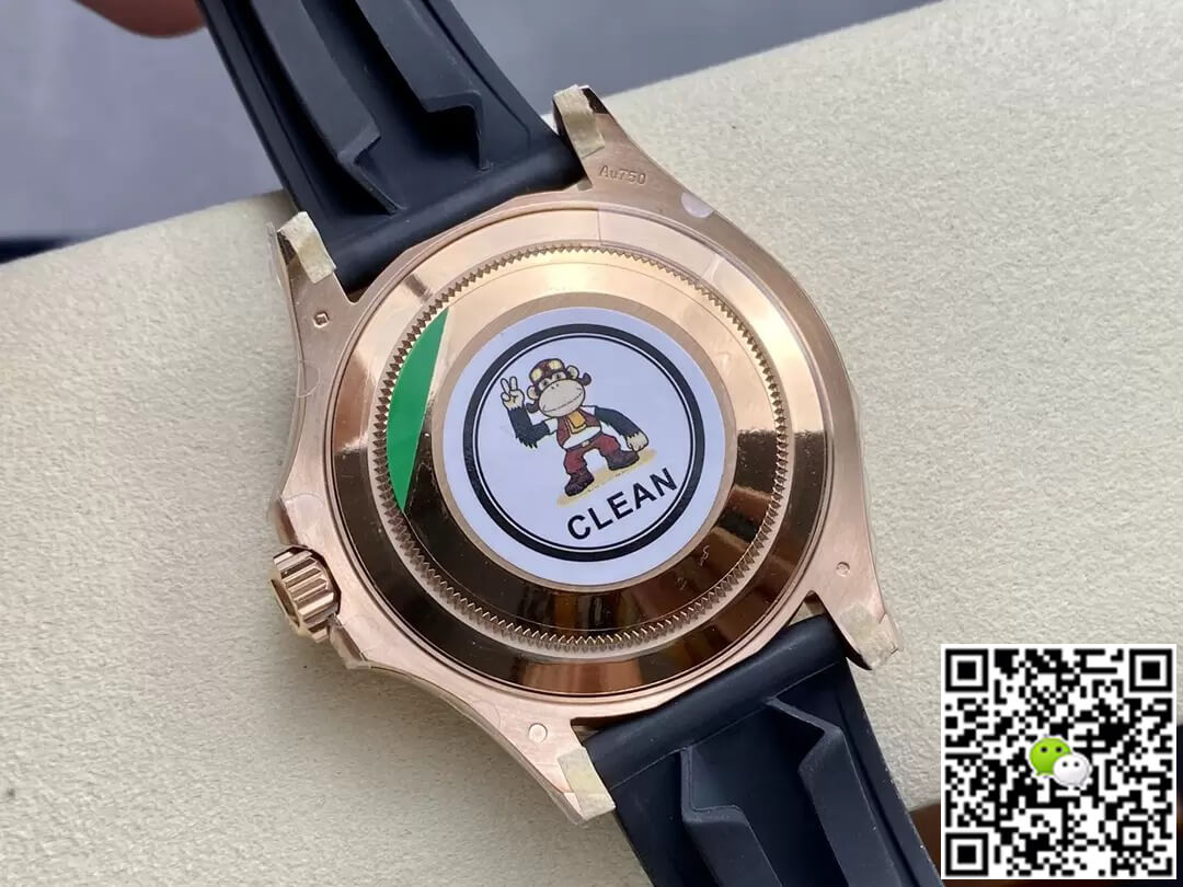 Rolex Yacht Master M126655-0002 Clean Factory Rose Gold Black Dial