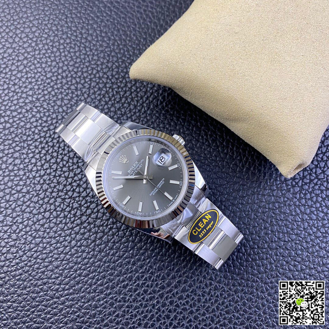 Rolex Datejust M126334-0013 Clean Factory Grey Dial