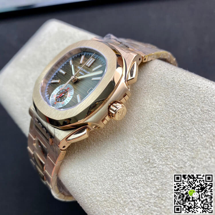 Patek Philippe Nautilus 5980-1R 3K Factory V2 Rose Gold