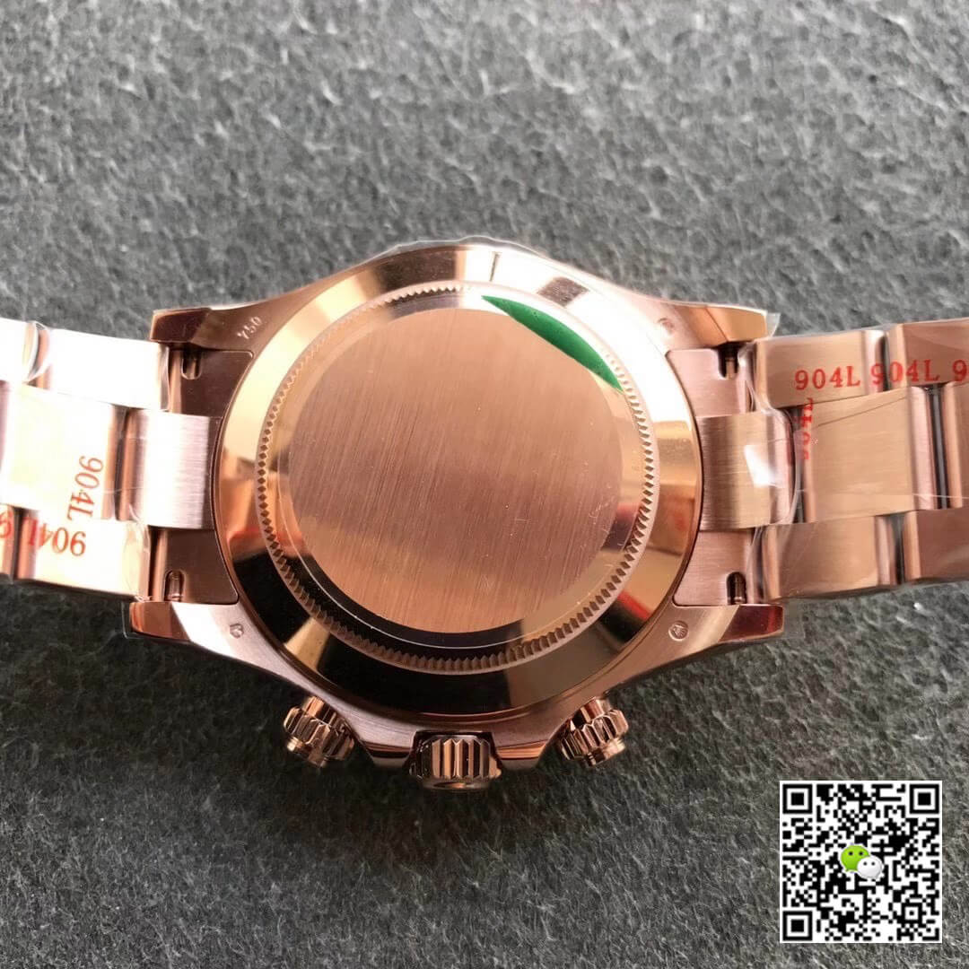 Rolex Daytona m116505-0008 Noob Factory Black Dial