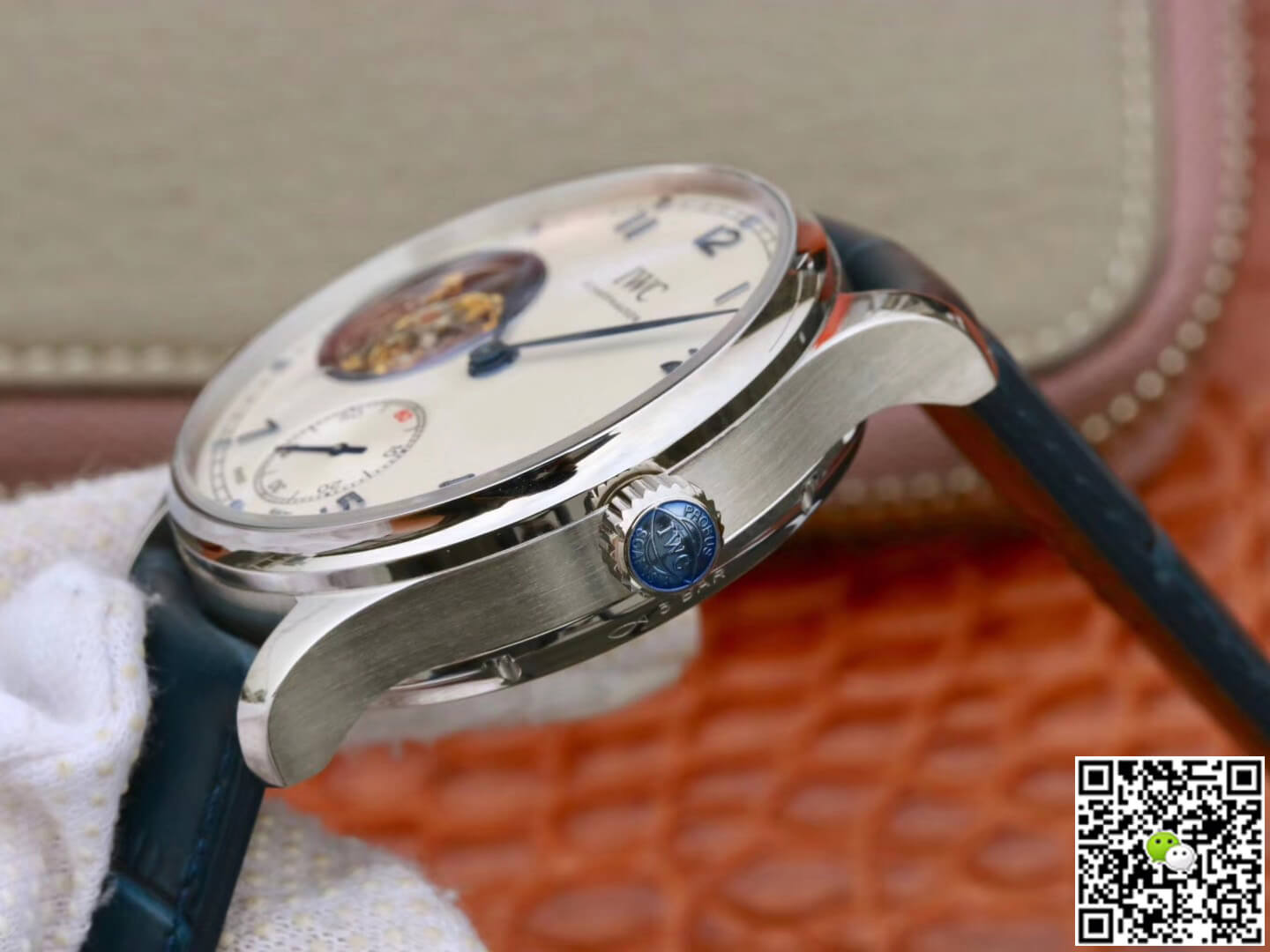 IWC Portuguese Tourbillon ZF Factory Stainless Steel White Dial
