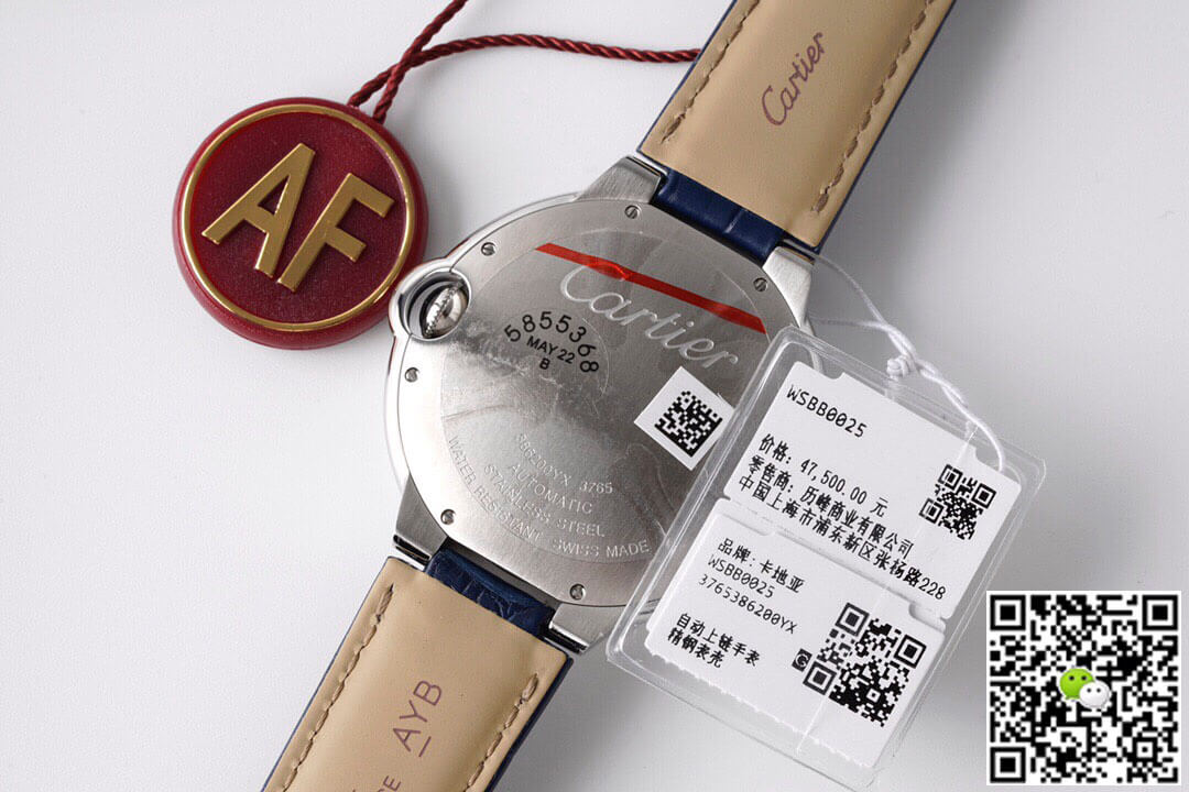 Ballon Bleu De Cartier 42MM WSBB0025 AF Factory Stainless Steel
