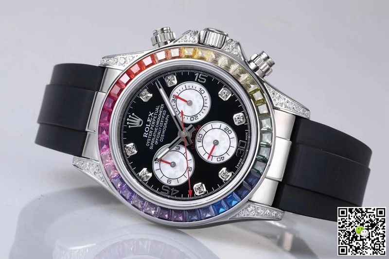 Rolex Daytona 116599RBOW BL Factory Black Dial
