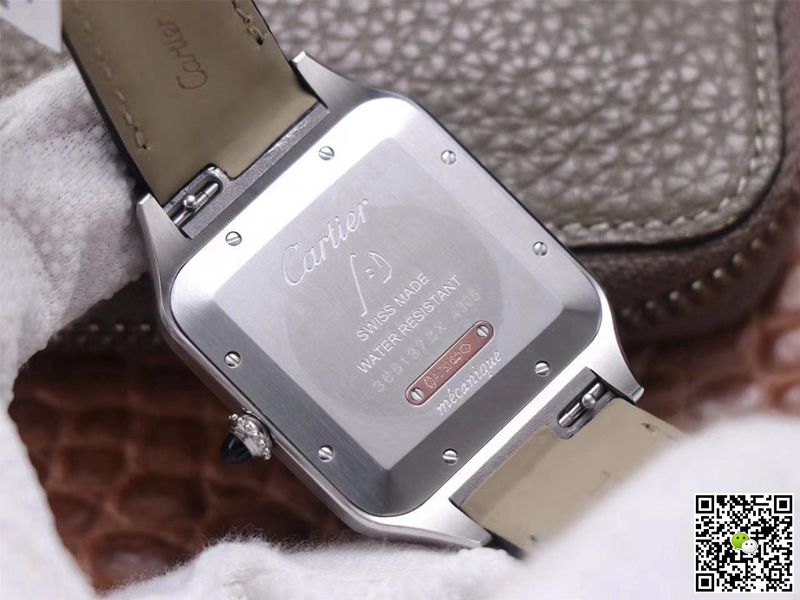 Cartier Santos Dumont W2SA0017 F1 Factory Silver Dial