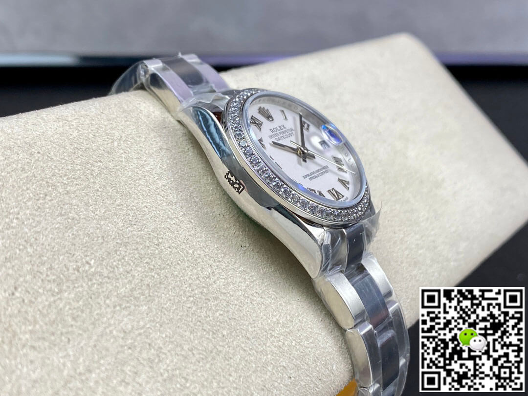 Rolex Datejust M278384RBR-0013 31MM EW Factory Diamond Bezel