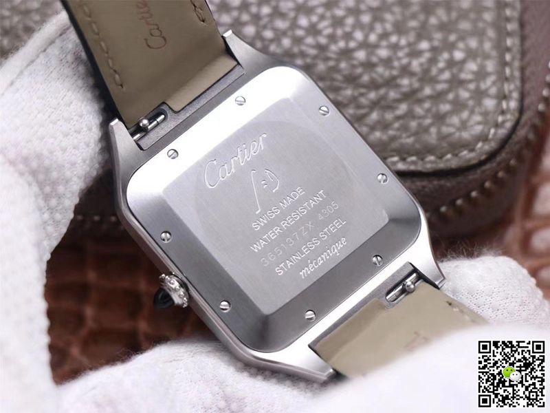 Cartier Santos Dumont WSSA0032 F1 Factory Silver Dial