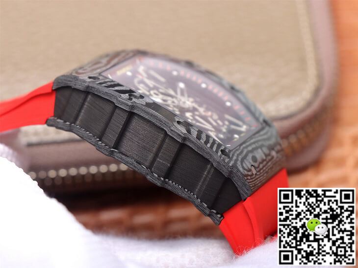 Richard Mille RM35-02 ZF Factory Red Rubber Strap