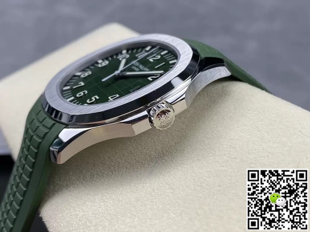Patek Philippe Aquanaut 5168G-010 3K Factory V2 Upgraded Version Green Strap