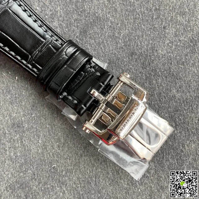 Patek Philippe Nautilus 5726/1A-001 GR Factory Black Leather Strap