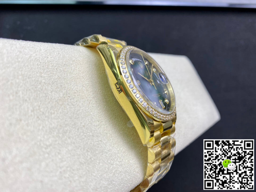 Rolex Day Date M128348RBR-0035 EW Factory Yellow Gold