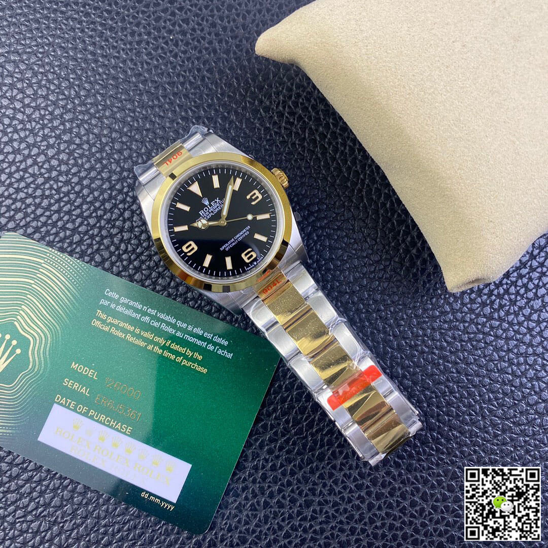 Rolex Explorer M124273-0001 EW Factory Black Dial