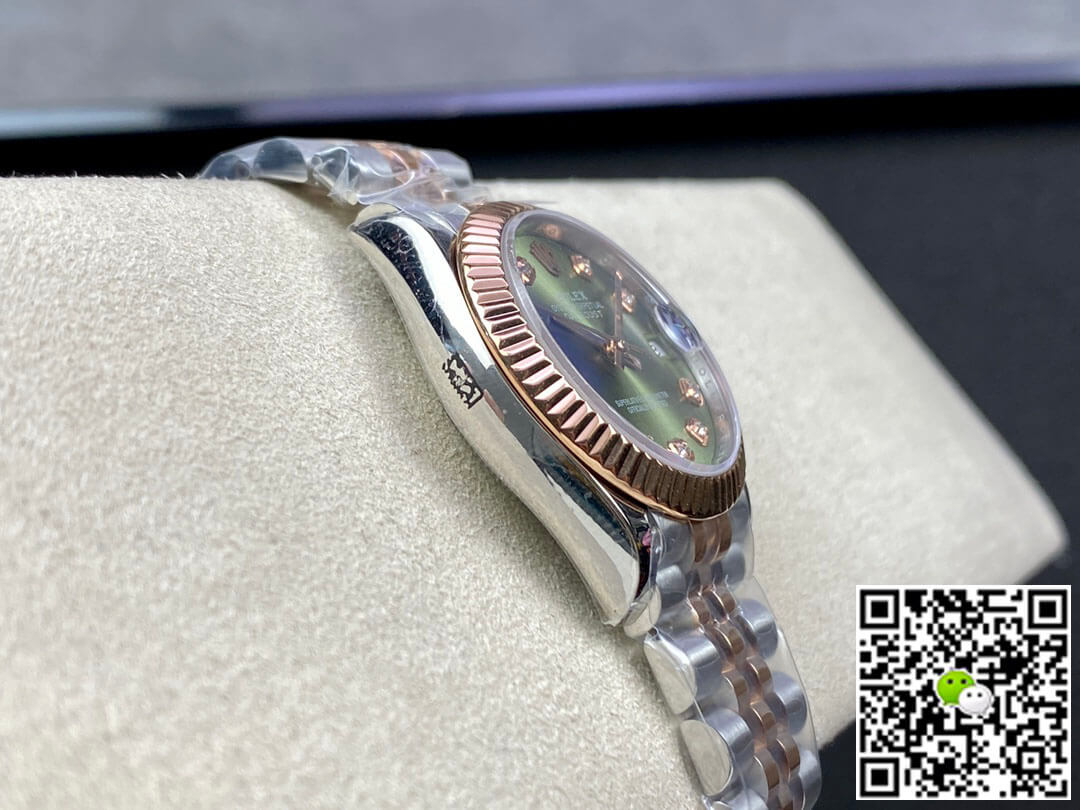 Rolex Datejust 31MM EW Factory Green Dial