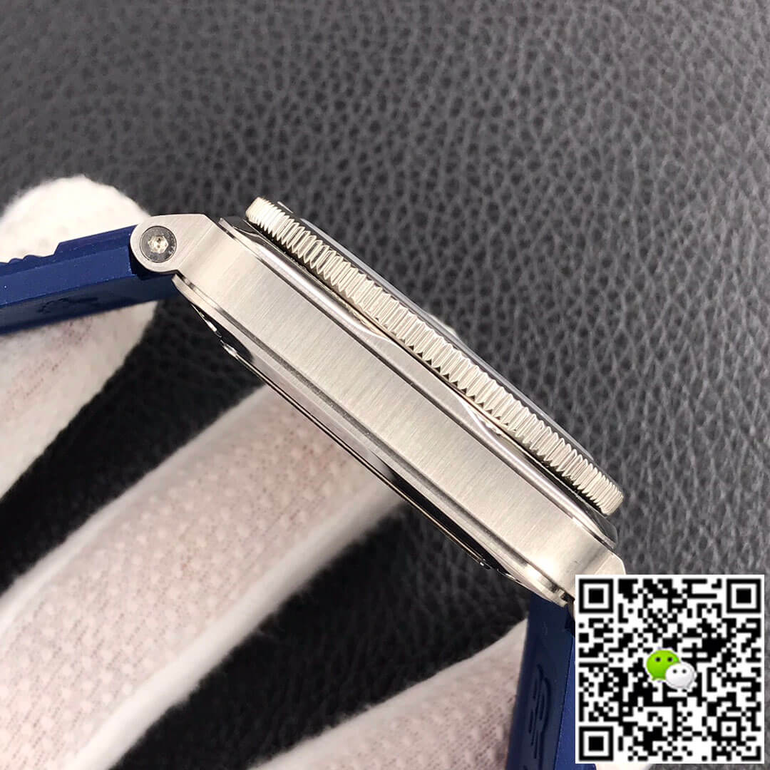 Bell & Ross BR0392-D-BU-ST/SRB Stainless Steel