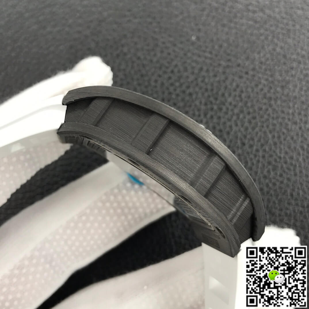 Richard Mille RM055 ZF Factory White Rubber Strap