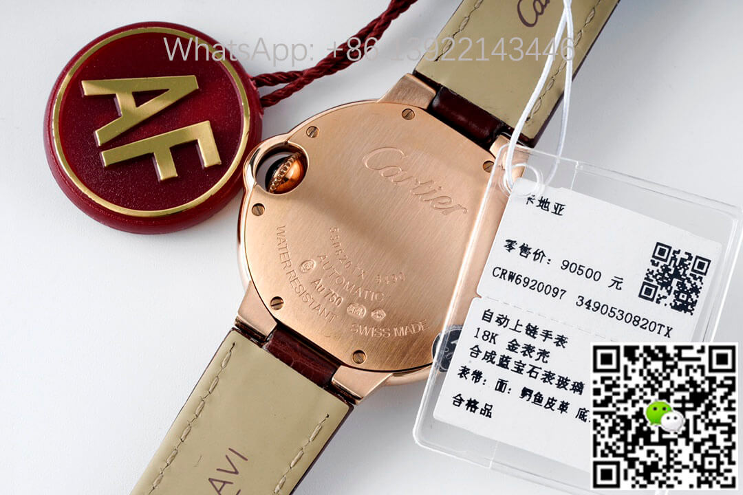 Ballon Bleu De Cartier W6920097 AF Factory Silver Dial