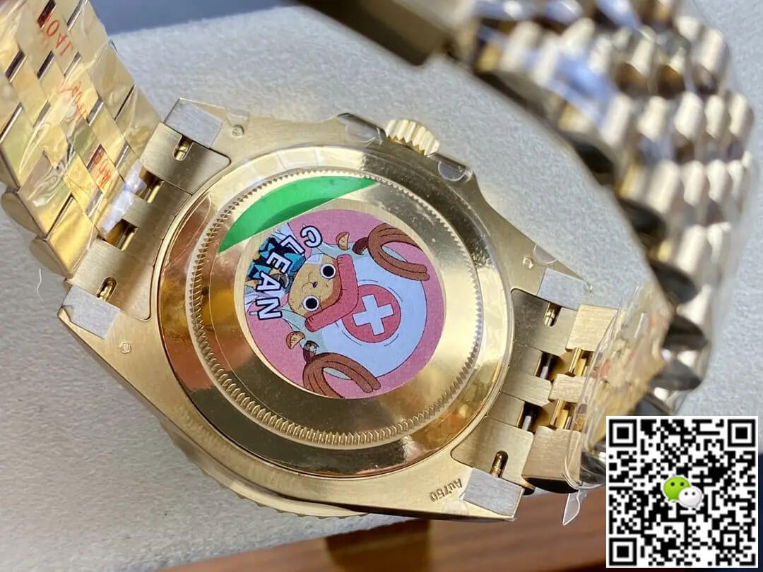 Rolex GMT Master II M126718GRNR-0001 Clean Factory Yellow Gold