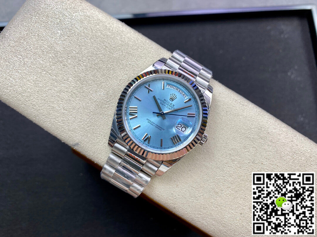 Rolex Day Date M228236-0012 EW Factory Blue Dial