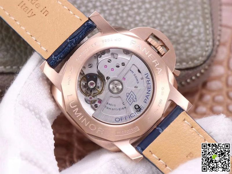 Panerai Luminor Marina Goldtech PAM01112 VS Factory Blue Dial